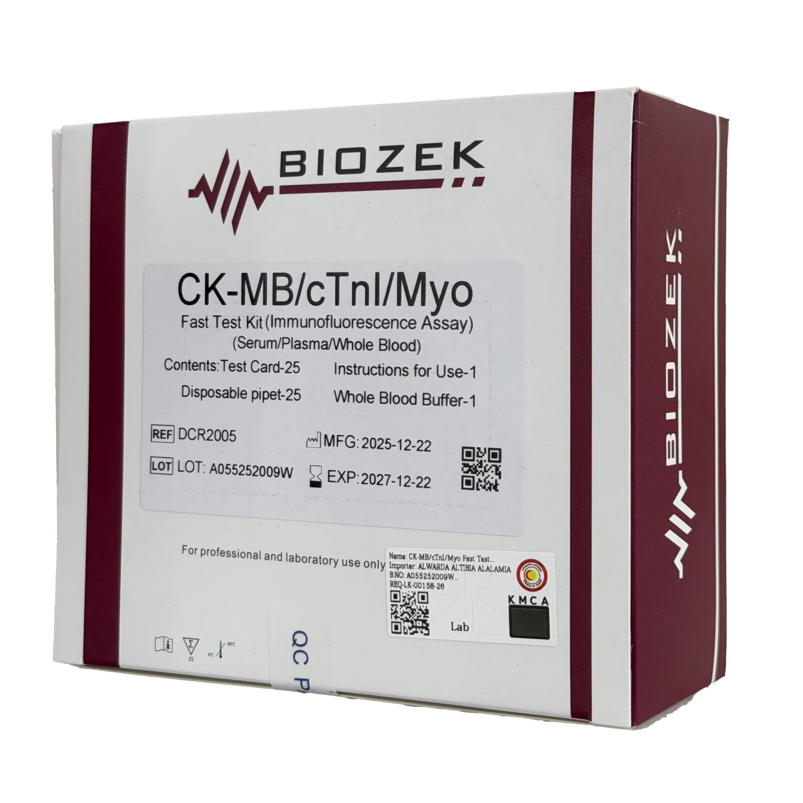 CK-MB/cTnL/Myo